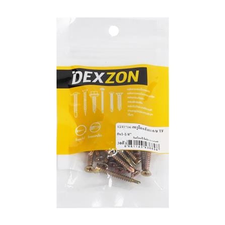 สกรูยึดหลังคา TF DEXZON 8x1-1/4 นิ้ว (แพ็ก 30 ชิ้น)_2