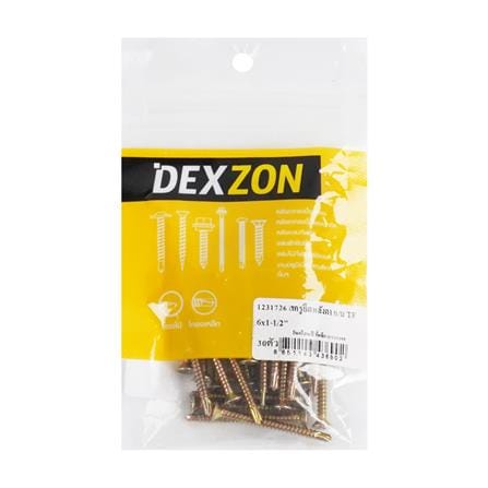 สกรูยึดหลังคา TF DEXZON 6x1-1/2 นิ้ว (แพ็ก 30 ชิ้น)_2
