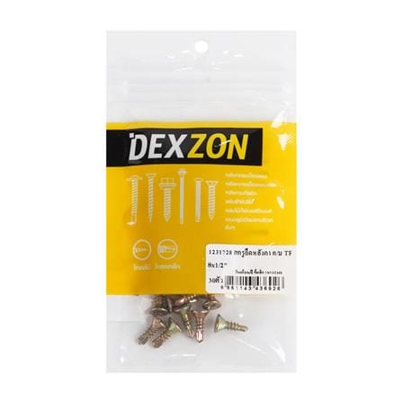 สกรูยึดหลังคา TF DEXZON 8x1/2 นิ้ว (แพ็ก 30 ชิ้น)_2