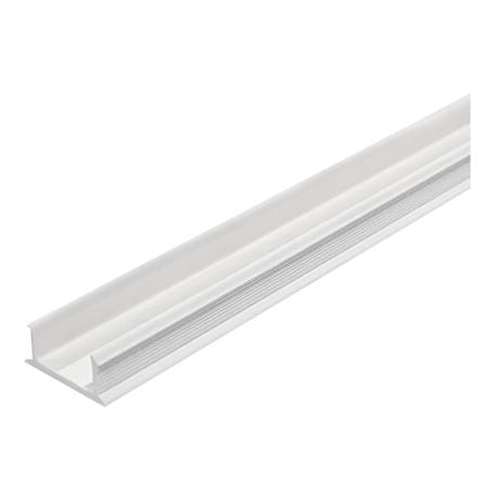 เซาะร่อง PVC ชวากร รุ่น U10 1x200 ซม. สีขาว_1