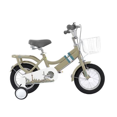 จักรยานเด็ก QITONG TN22A04 16 นิ้ว สีเขียวกากี_0