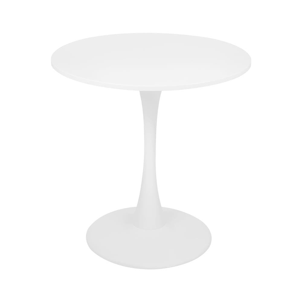โต๊ะอาหารกลม FURDINI CLIFT WHITE A สีขาว
