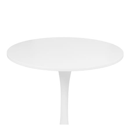 โต๊ะอาหารกลม FURDINI CLIFT WHITE A สีขาว_1