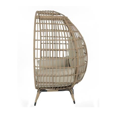 เก้าอี้พักผ่อน SPRING WICKER EGG BALLENE สีเบจ_4