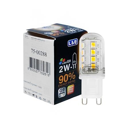 หลอด LED L&E CYLINDER G9 2 วัตต์ WARM WHITE_2