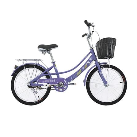 จักรยานแม่บ้าน QITONG TN22A07 20 นิ้ว สีม่วง_0