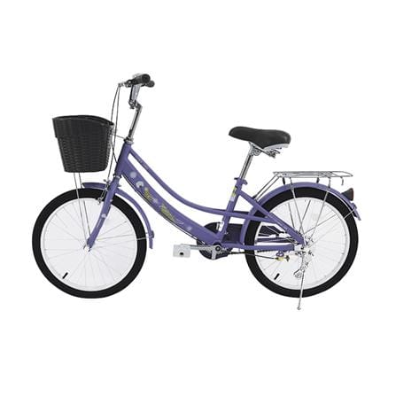 จักรยานแม่บ้าน QITONG TN22A07 20 นิ้ว สีม่วง_1