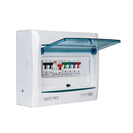 ชุดตู้คอนซูมเมอร์ยูนิต 4 ช่อง 50 แอมป์ พร้อม RCCB LAMPTAN SAVE PRO_1