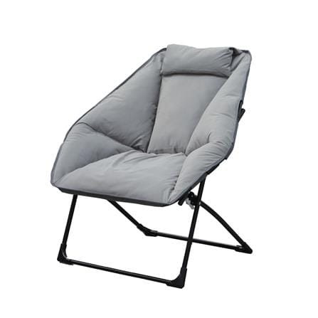 FOLDING LOUNGE CHAIR FURDINI CHESS GREY