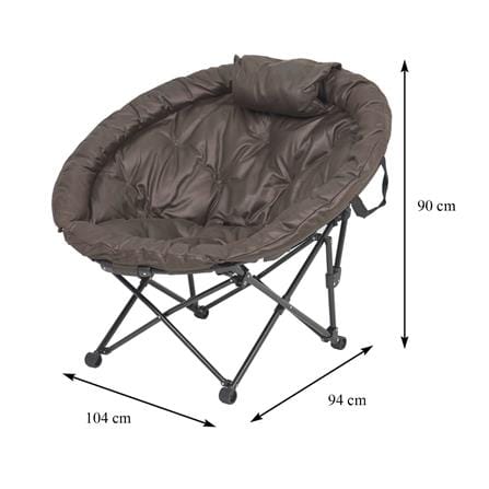 เก้าอี้พักผ่อน FURDINI MOONCHAIR PMOL+ สีน้ำตาล_16