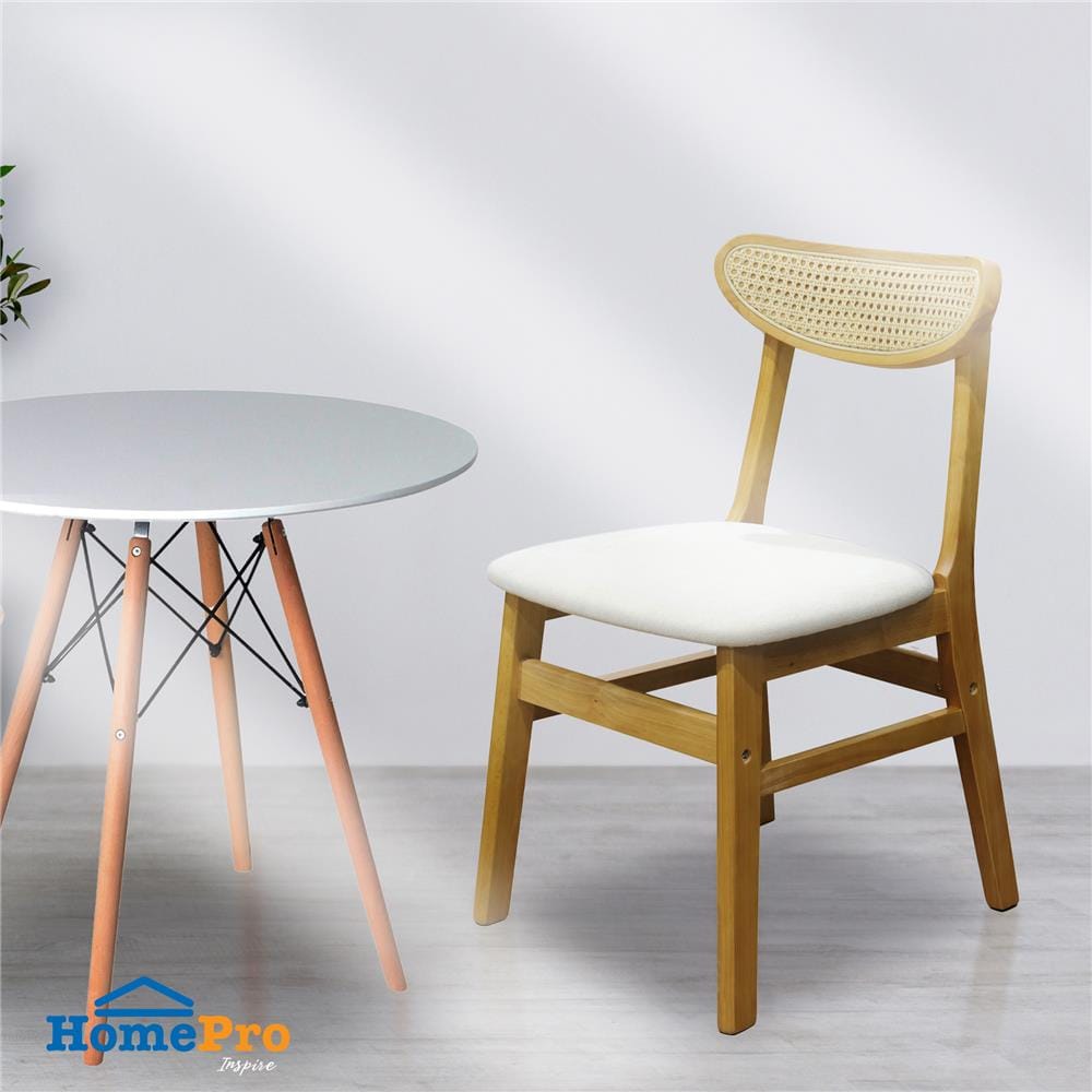 เก้าอี้ห้องอาหาร FURDINI MONIZ DX-2360 สี NATURAL