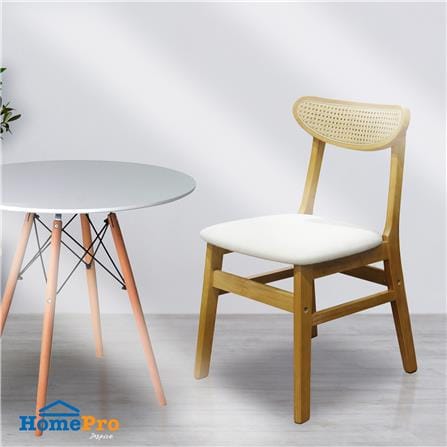 เก้าอี้ห้องอาหาร FURDINI MONIZ DX-2360 สี NATURAL_5
