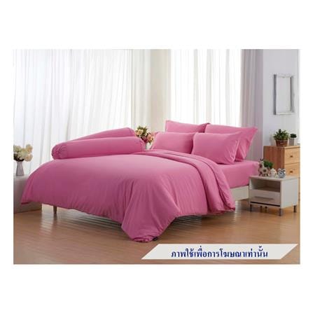 ชุดผ้าปูที่นอน 5 ฟุต 6 ชิ้น FOUNTAIN COLOR 70204-FTPINK02