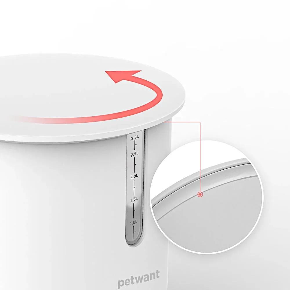 เครื่องให้อาหารสัตว์เลี้ยงอัตโนมัติ PETWANT F3