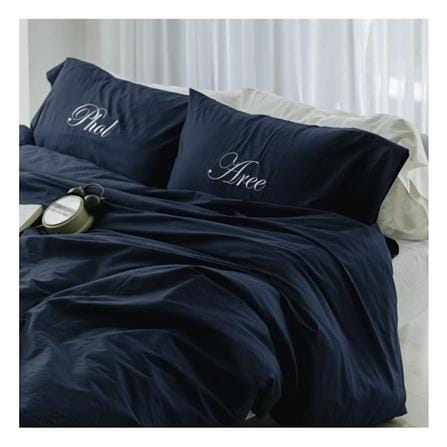 ชุดผ้าปูที่นอน 3.5 ฟุต 3 ชิ้น BENEATH NAVY BLUE_1