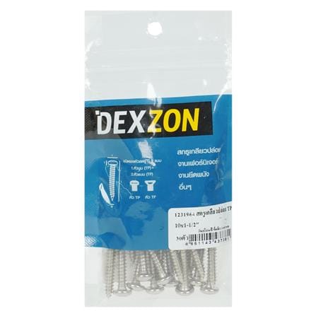 สกรูเกลียวปล่อย TP DEXZON 10X1-1/2 นิ้ว แพ็ก 30 ชิ้น_2