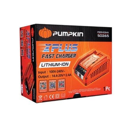 แท่นชาร์จแบตเตอรี่ 1 ช่อง PUMPKIN XPLUS P20V-C24XA 50265 2.4 แอมป์_2