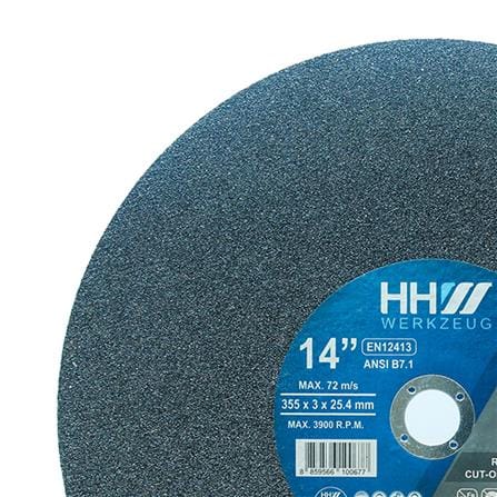 ใบตัด HHW 14 นิ้ว x 3.0 มม. สีดำ_1