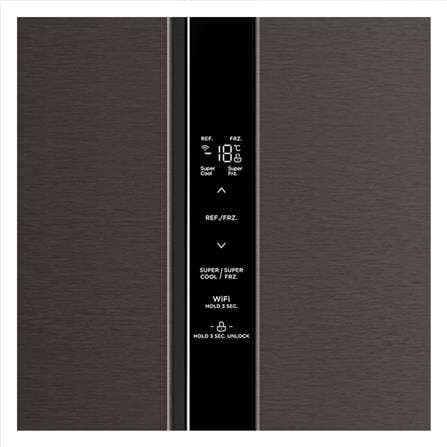 ตู้เย็น SIDE BY SIDE TOSHIBA GR-RS600WI-PMT(37) 16.2 คิว SATIN GREY อินเวอร์เตอร์_4