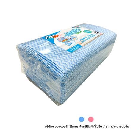 ผ้าทำความสะอาดอเนกประสงค์ POLY-BRITE VISCOSE 50x30 ซม. (แพ็ก 30 ชิ้น) คละสี_0