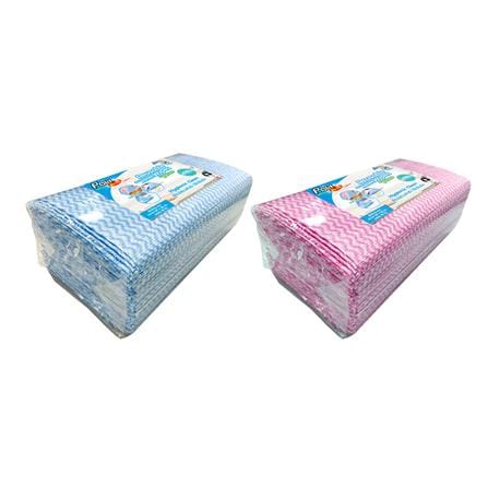 ผ้าทำความสะอาดอเนกประสงค์ POLY-BRITE VISCOSE 50x30 ซม. (แพ็ก 30 ชิ้น) คละสี_1