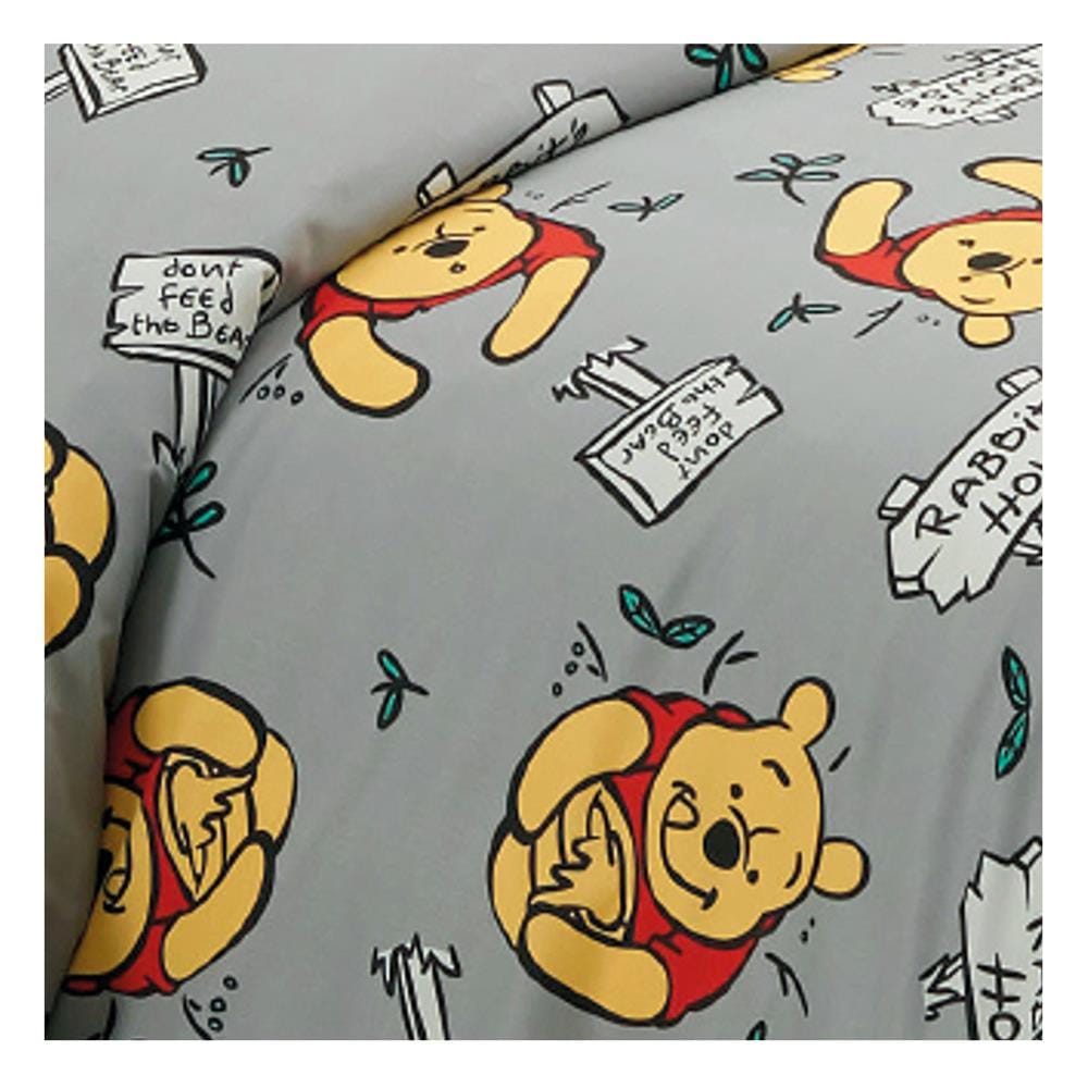 ชุดผ้าปูที่นอน 5 ฟุต 6 ชิ้น TULIP POOH 60205-DLC089