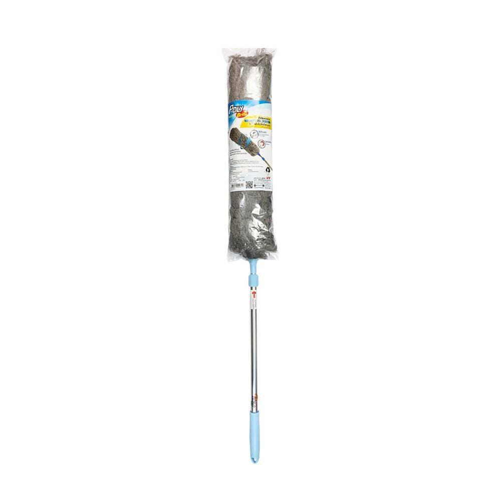 ไม้ปัดฝุ่นไมโครไฟเบอร์ รุ่นด้ามยืดหด POLY-BRITE สีเทา