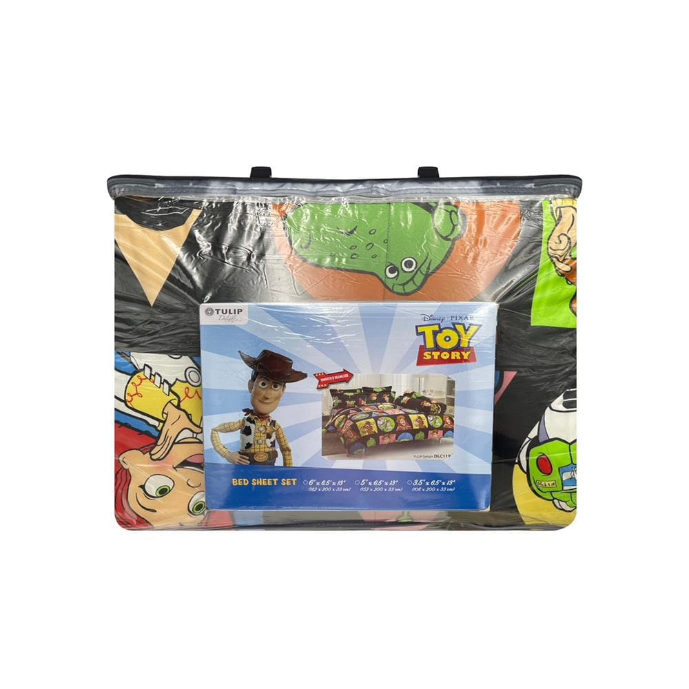 ชุดผ้าปูที่นอน 5 ฟุต 6 ชิ้น TULIP TOYSTORY 60205-DLC119