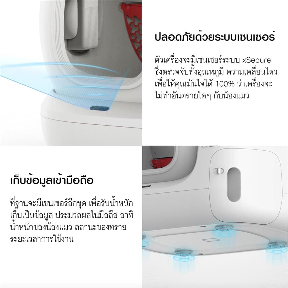 ห้องน้ำแมวอัตโนมัติ PETKIT PURA MAX