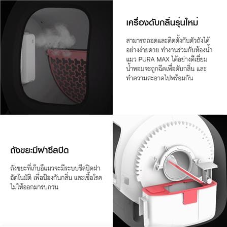 ห้องน้ำแมวอัตโนมัติ PETKIT PURA MAX_6