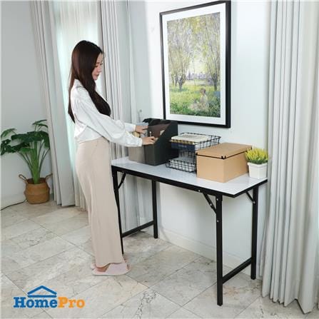 โต๊ะอเนกประสงค์ ME LIVING T19 FORMICA 45x120 ซม. สีขาว_5