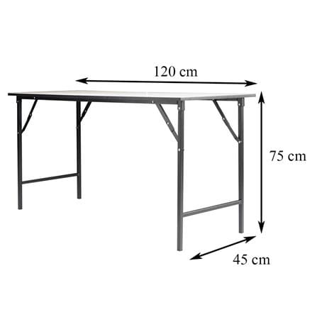 โต๊ะอเนกประสงค์ ME LIVING T19 FORMICA 45x120 ซม. สีขาว_7