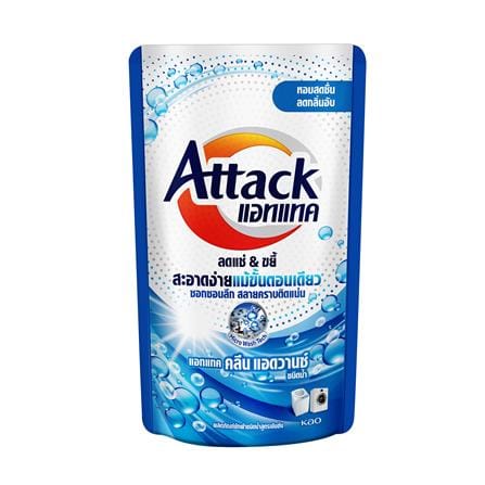 รีฟิลน้ำยาซักผ้า ATTACK 650 มล. CLEAN ADVANCE