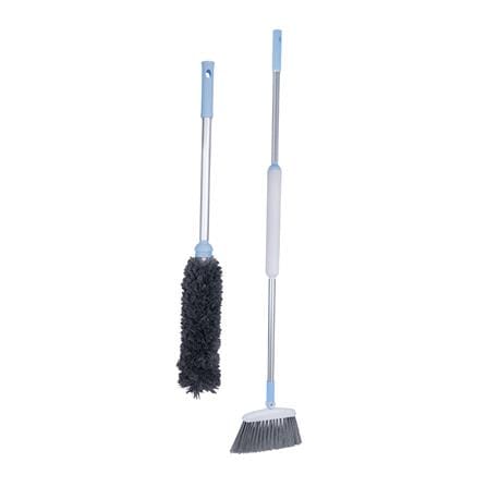 ชุดไม้ปัดฝุ่นไมโครไฟเบอร์พร้อมไม้กวาด 2 IN 1 POLY-BRITE_0