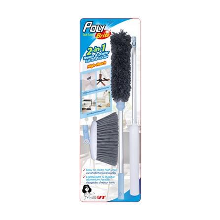 ชุดไม้ปัดฝุ่นไมโครไฟเบอร์พร้อมไม้กวาด 2 IN 1 POLY-BRITE_3