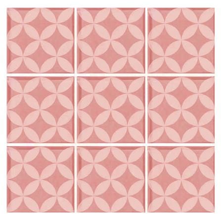 โมเสคแก้ว 30x30 ซม. GLASCERA ลอร์ลา พิ้งค์ โกลด์ สีชมพู_0