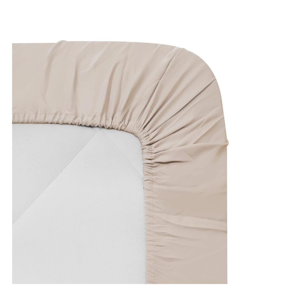 ชุดผ้าปูที่นอน 6 ฟุต 6 ชิ้น HOME LIVING STYLE AIR-FEEL สี TAUPE