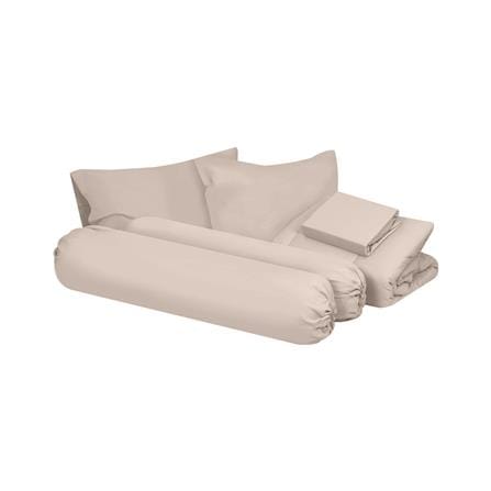 ชุดผ้าปูที่นอน 6 ฟุต 6 ชิ้น HOME LIVING STYLE AIR-FEEL สี TAUPE_1