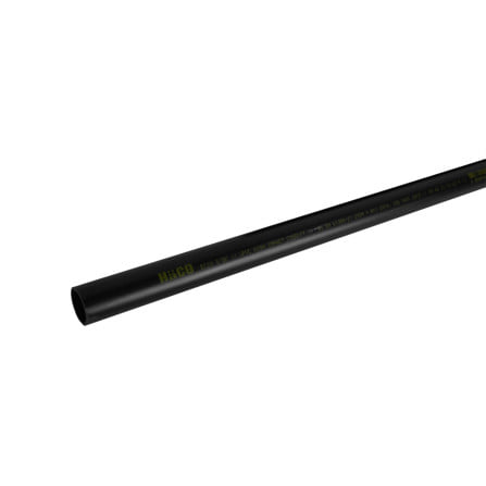 ท่อตรง UPVC HACO EC16 16 มม. ยาว 2.90 ม. มาตรฐาน BS สีดำ