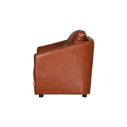 โซฟา 2 ที่นั่ง AS FURNITURE ZAYLA LBWB21 PVC สีน้ำตาลอ่อน_1