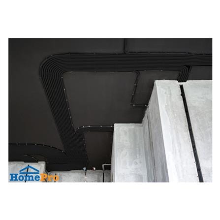 ท่อตรง PVC HACO EC25 25 มม. 2.90 ม. สีดำ_3