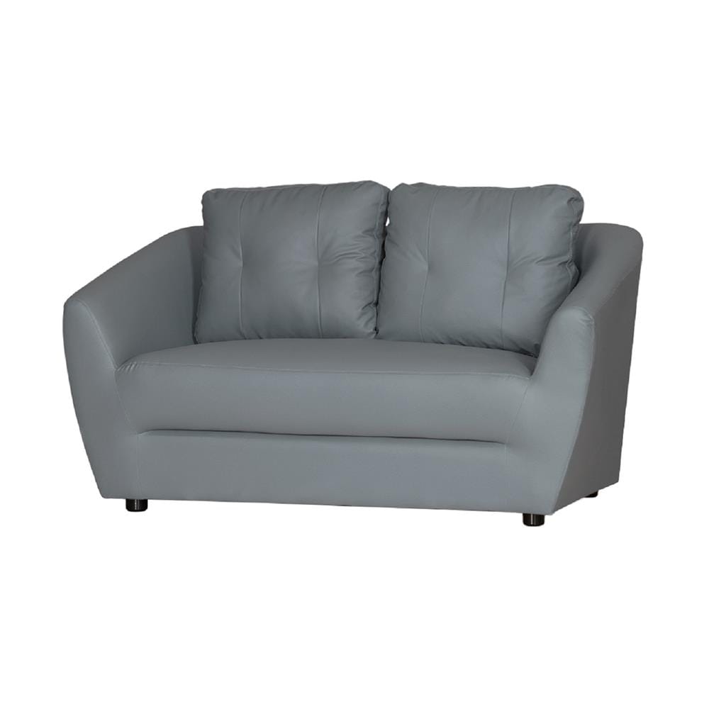 โซฟา 2 ที่นั่ง AS FURNITURE ZAYLA LGYD10 PVC สีเทา