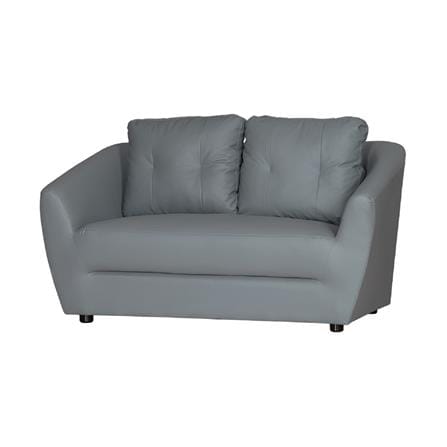 โซฟา 2 ที่นั่ง AS FURNITURE ZAYLA LGYD10 PVC สีเทา
