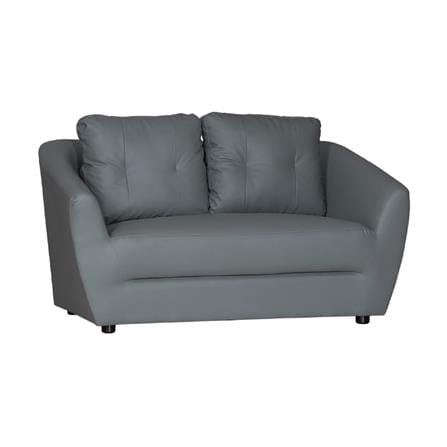 โซฟา 2 ที่นั่ง AS FURNITURE ZAYLA LGYD10 PVC สีเทา_2