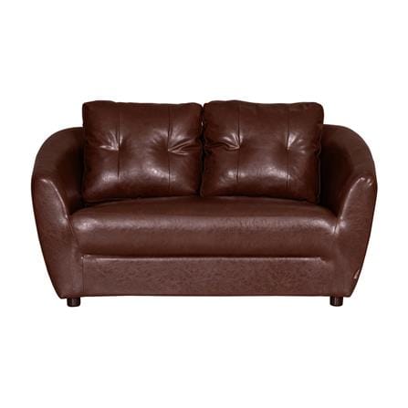 โซฟา 2 ที่นั่ง AS FURNITURE ZAYLA LBWB22 PVC สีน้ำตาลเข้ม_1