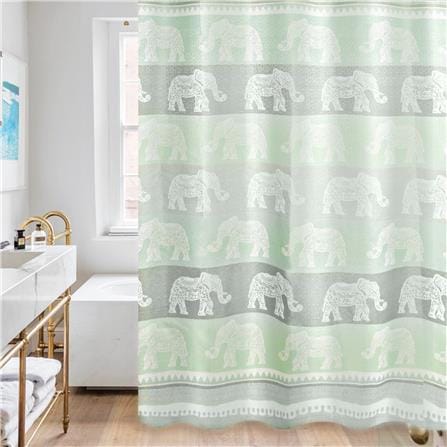 ม่านห้องน้ำ POLYESTER WSP SCP-58/ST-03 180X180 ซม._2
