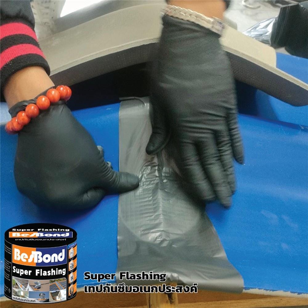 เทปกันซึมอเนกประสงค์ BESBOND SUPER FLASHING TAPE 0.1X3 ม. สีดำ