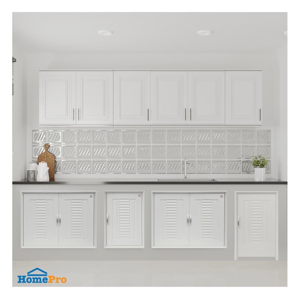 บานถังแก๊ส SUPPER L1 45X77.5 ซม. สีขาว