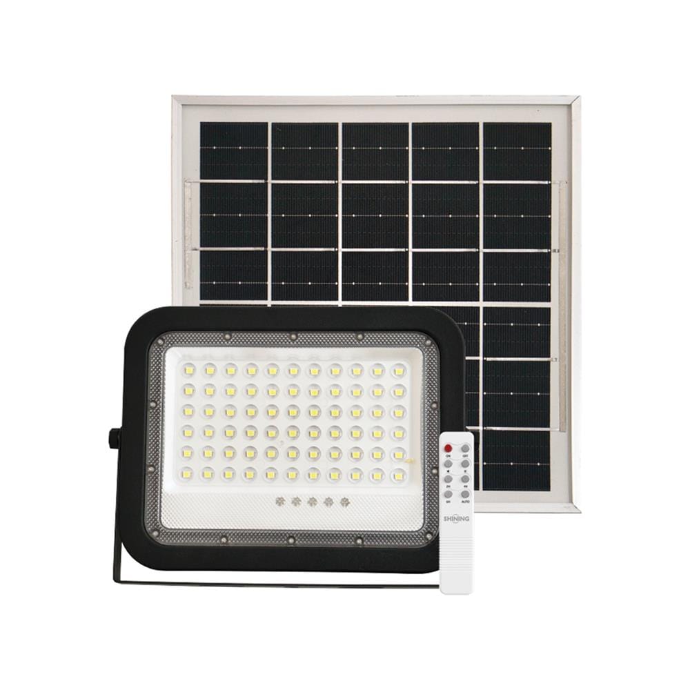 สปอตไลท์ SOLAR SHINING S-FD100656-3SL 100 วัตต์ DAYLIGHT สีดำ