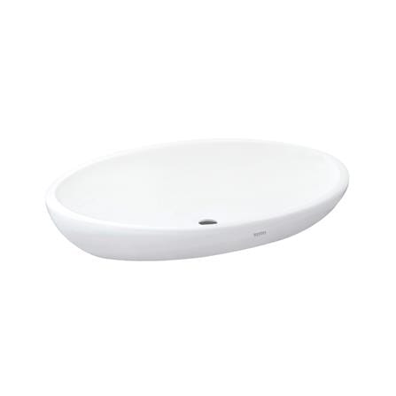 อ่างล้างหน้าวางบน TOTO LW818JW/F สีขาว